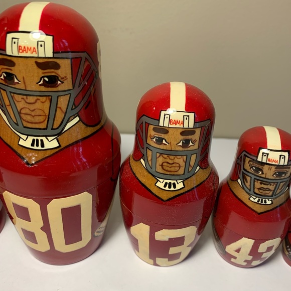 VINTAGE Alabama Crimson Tide: Nesting Dolls Set - Picture 5 of 11